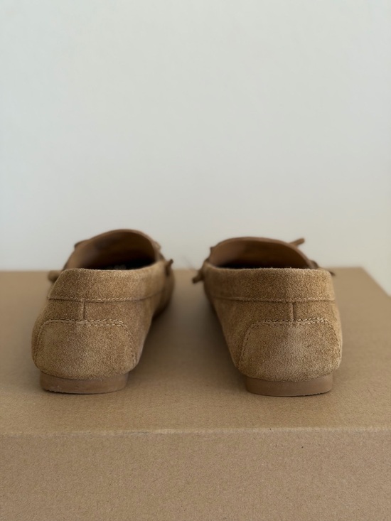 Madewell The Meadow Whipstitched Driver in Classic Desert, Size 7.5 - Picture 6 of 11